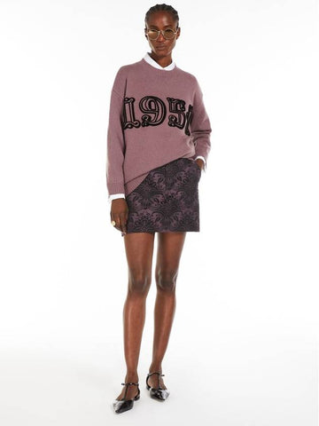 Max Mara Sweaters Purple - MAX MARA - BALAAN 1