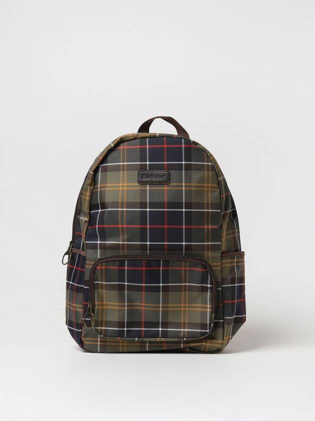 check backpack green - BARBOUR - BALAAN 2