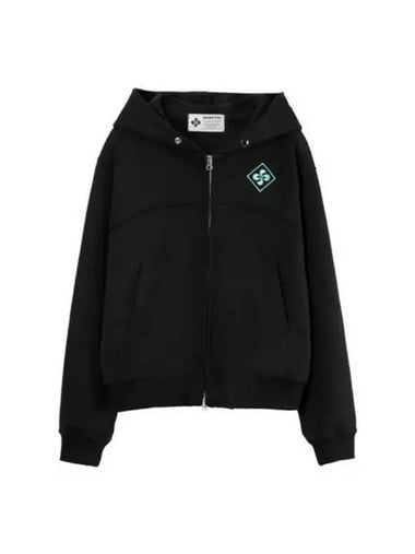 diamond zip up hoodie black - HERETIC - BALAAN 1