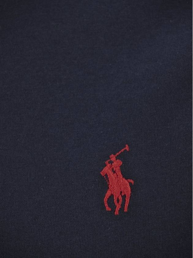 Men's Embroidered Pony Short Sleeve T-Shirt Navy - POLO RALPH LAUREN - BALAAN 5