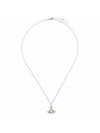 Pina Small Bas Relief Necklace Silver - VIVIENNE WESTWOOD - BALAAN 1