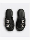 Flash Flat Slippers Black - BOTTEGA VENETA - BALAAN 3