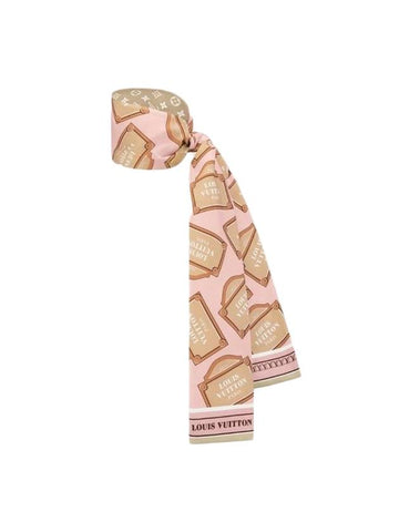 Monopaname Silk Scarf Beige - LOUIS VUITTON - BALAAN 1