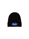 Men's Circle Logo Beanie Black 23FW021 - APEX DESIGN - BALAAN 2