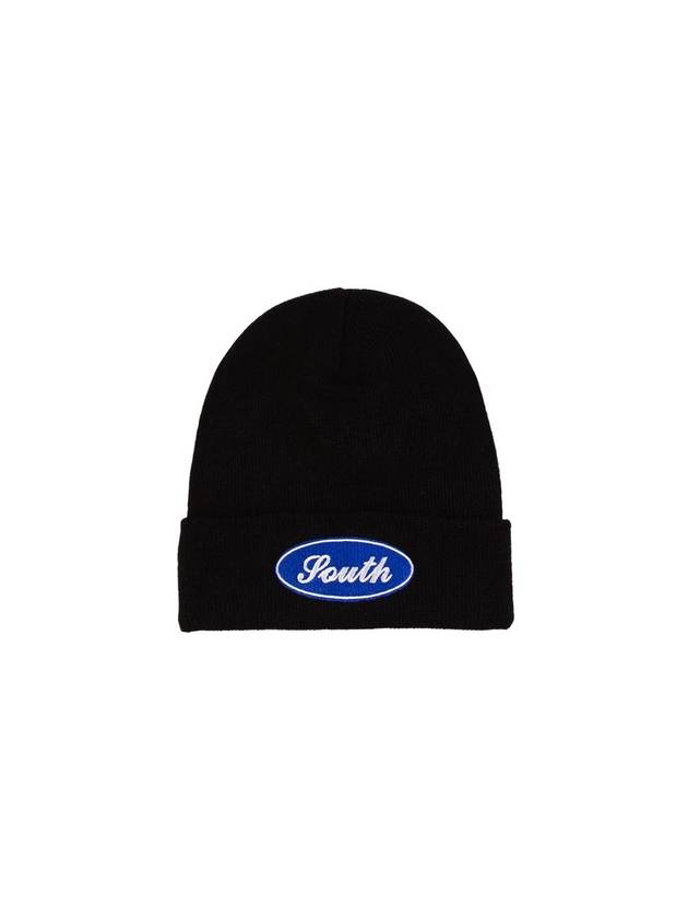 Men's Circle Logo Beanie Black - APEX DESIGN - BALAAN 1