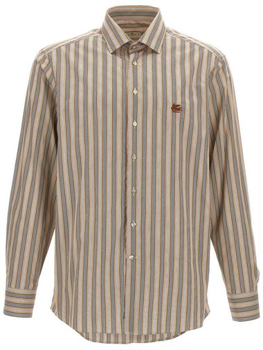 Etro Logo Embroidery Shirt - ETRO - BALAAN 1