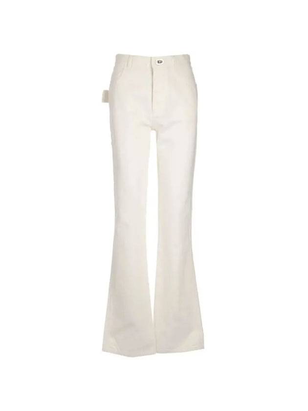 Bootcut Denim Jeans White - BOTTEGA VENETA - BALAAN 1