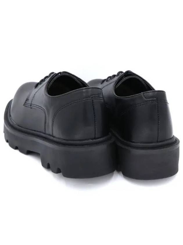 Men's Face Height 5cm Basic Derby Glossy Black - SUPENER - BALAAN 5