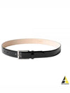 Patent Leather Buckle Belt Black - MAISON MARGIELA - BALAAN 2
