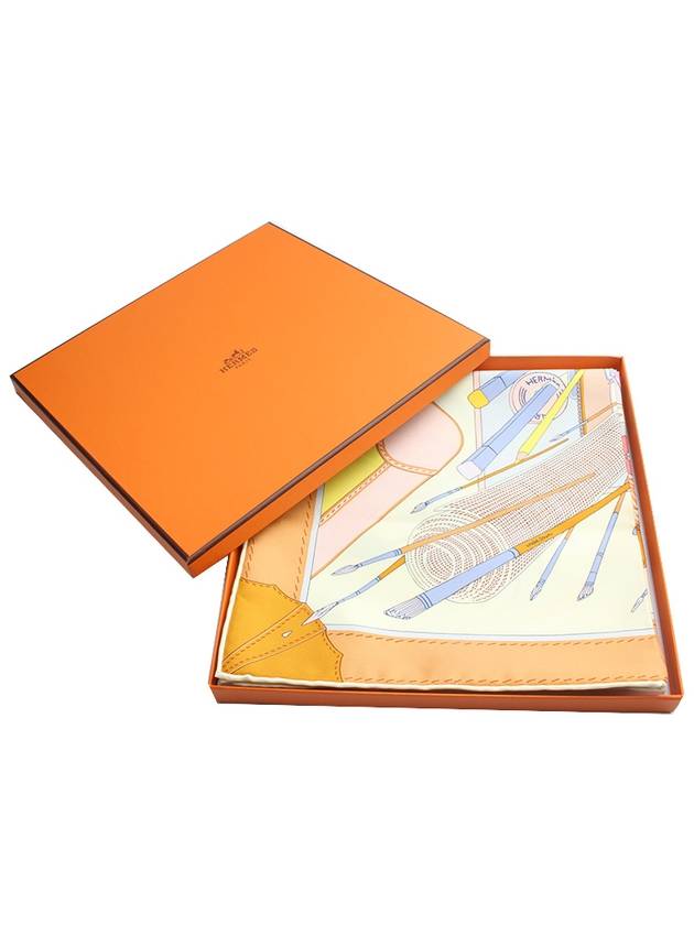 Bagage Amens Silk Carr Scarf - HERMES - BALAAN 5