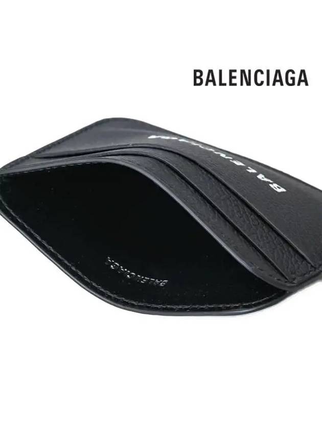 Cash Logo Card Wallet Black - BALENCIAGA - BALAAN 6