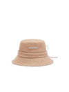 Le Bob Gadjo Bow Bucket Hat Beige - JACQUEMUS - BALAAN 2