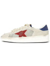 Stardan Blue Top Low Top Sneakers Ivory - GOLDEN GOOSE - BALAAN 4