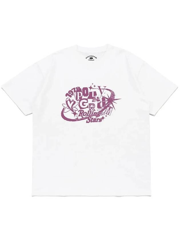 ORBIT STAR T SHIRTS WHITE - POLYGRAM - BALAAN 4