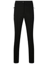 Grenoble Slim Fit Pants Black - MONCLER - BALAAN 1