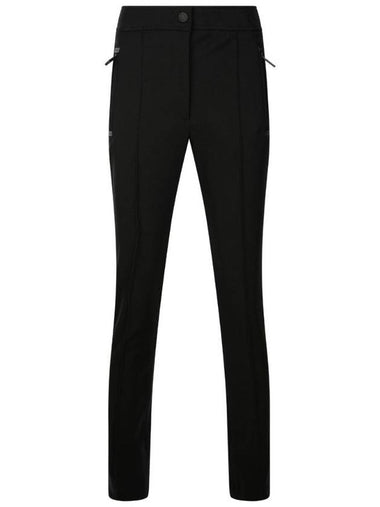 Grenoble Slim Fit Pants Black - MONCLER - BALAAN 1