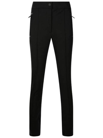 Grenoble Slim Fit Pants Black - MONCLER - BALAAN 1