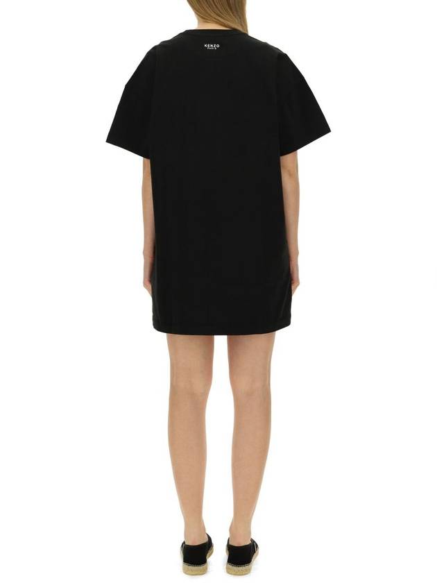 Kenzo T-Shirt Dress - KENZO - BALAAN 3