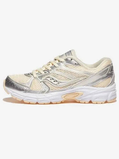 Shoes Running Sneakers Light Walking Ride Millennium W CREAM SILVER - SAUCONY - BALAAN 1