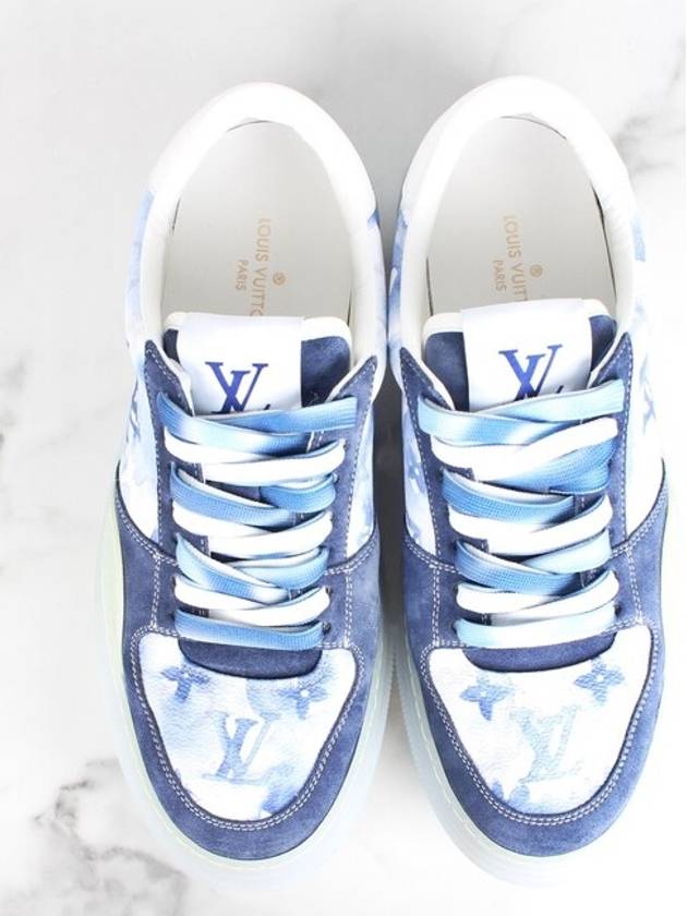 LV Olly water color sneakers 6 5 255 - LOUIS VUITTON - BALAAN 9