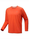 Cormac Crew Neck Long Sleeve T-Shirt Orange - ARC'TERYX - BALAAN 2