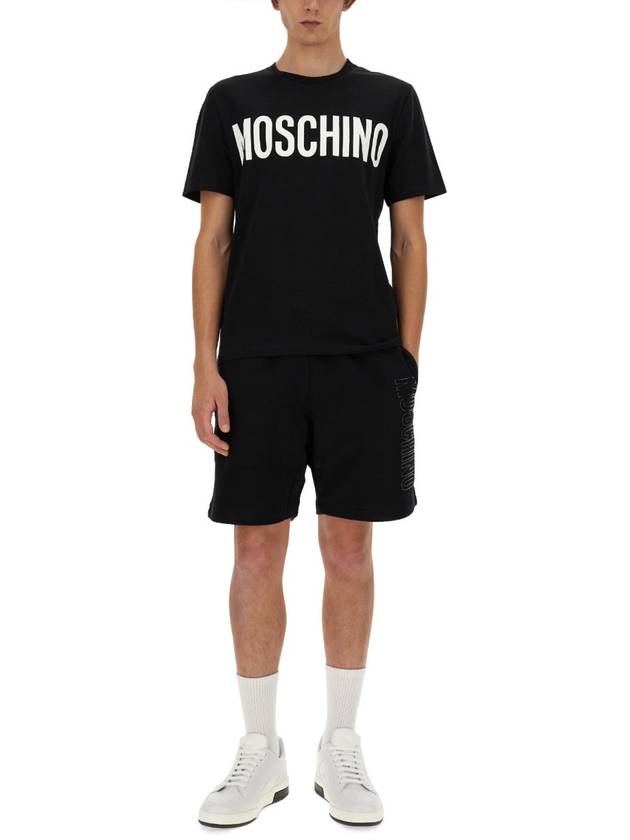 COTTON BERMUDA SHORTS - MOSCHINO - BALAAN 2