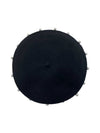 golf wear pearl line wool beret Pearl line wool Beret Black - J JANE - BALAAN 2