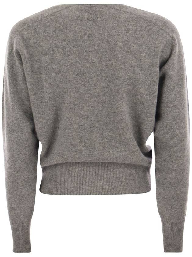 FRANCY - Cashmere V-neck sweater - VANISE - BALAAN 2