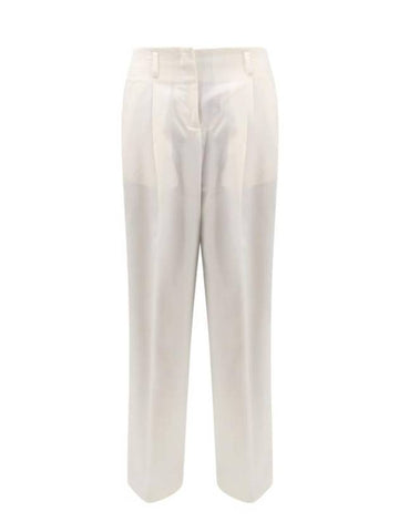 Straight Pants GWP01203P001382 11364 White - GOLDEN GOOSE - BALAAN 1