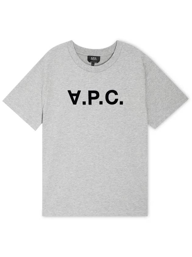 Standard Grand VPC Short Sleeve T-Shirt Grey - A.P.C. - BALAAN 4