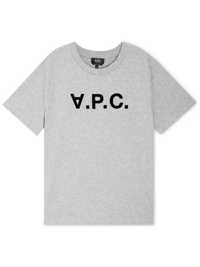 Standard Grand VPC Short Sleeve T-Shirt Grey - A.P.C. - BALAAN 2