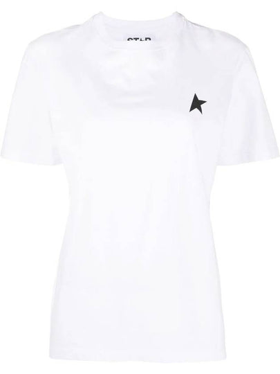 Black Star Collection Short Sleeve T-Shirt White - GOLDEN GOOSE - BALAAN 2