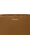 Around Zipper Leather Half Wallet Brown - JIL SANDER - BALAAN 8