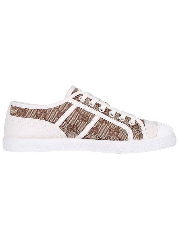 Original GG Fabric Low Top Sneakers Beige - GUCCI - BALAAN 5