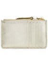 Matelasse Leather Envelope Card Wallet Pyrite - MIU MIU - BALAAN 3