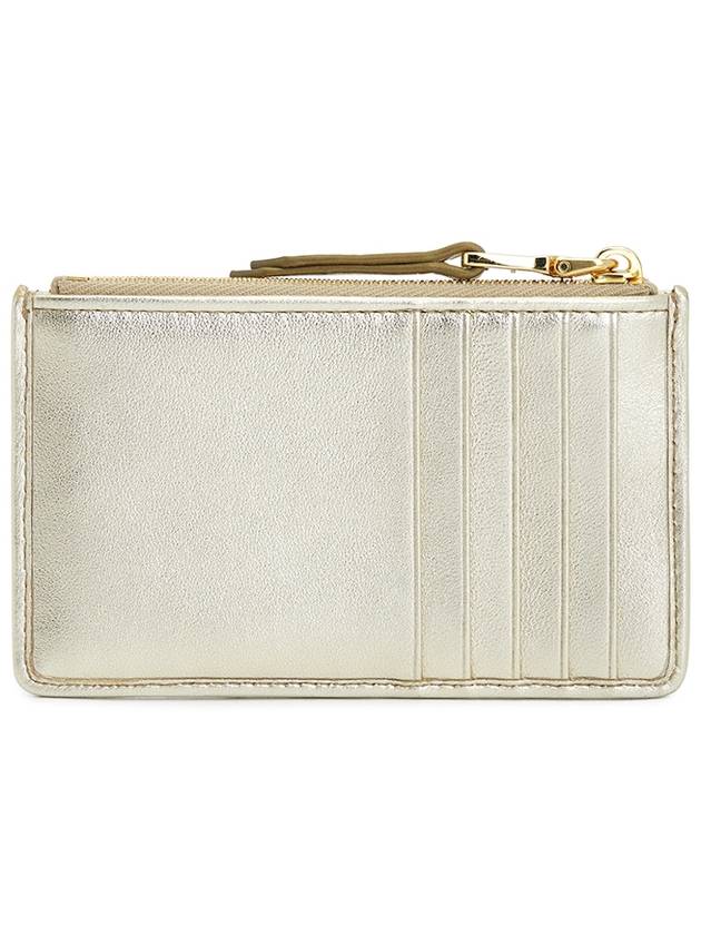 Matelasse Leather Envelope Card Wallet Pyrite - MIU MIU - BALAAN 3