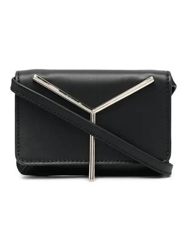 Y PROJECT Women s Logo Mini Cross Bag Black WBAG16 S27 - Y/PROJECT - BALAAN 1