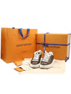 Women s Louis Vuitton 1A8FJN Monogram Canvas Time Out Sneakers 36 5 gt Gangbuk used luxury goods - LOUIS VUITTON - BALAAN 3