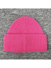 Small Face Logo Beanie Pink - ACNE STUDIOS - BALAAN 5