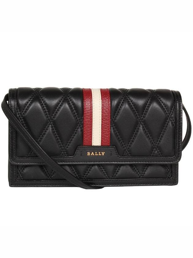 Quilted Leather Dafford Cross Bag Black - BALLY - BALAAN 2