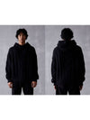 Essential Cable Knit Hooded Black Men - FEAR OF GOD ESSENTIALS - BALAAN 5