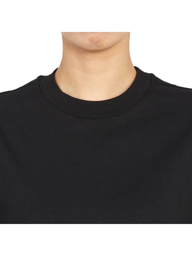 Women's Organic Cotton Long Sleeve T Shirt 3 Pack Black - JIL SANDER - BALAAN 9