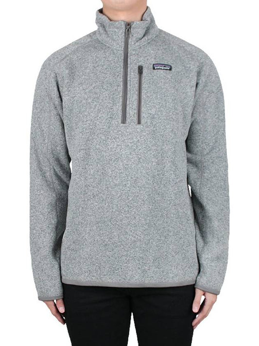 Men's Better Sweater Quater Zip Fleece Jacket Grey - PATAGONIA - BALAAN 2
