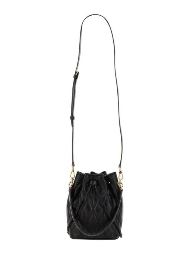 Done Leather Bucket Bag Black - BALLY - BALAAN 4