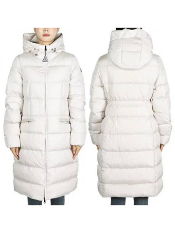 Women s AVOCETTE down long padded jacket ivory 1C00042 539ZD 268 1217301 - MONCLER - BALAAN 1