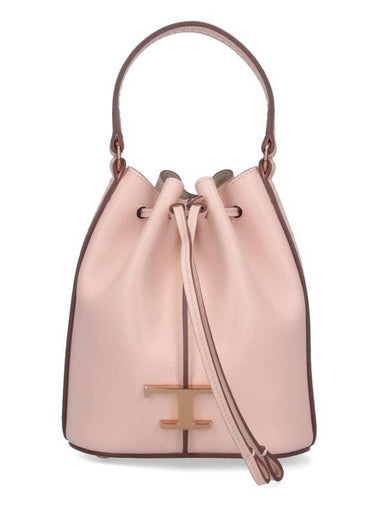 Tod'S Pink Leather Satchel - TOD'S - BALAAN 1