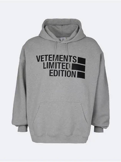 Big Logo Hoodie Grey - VETEMENTS - BALAAN 2