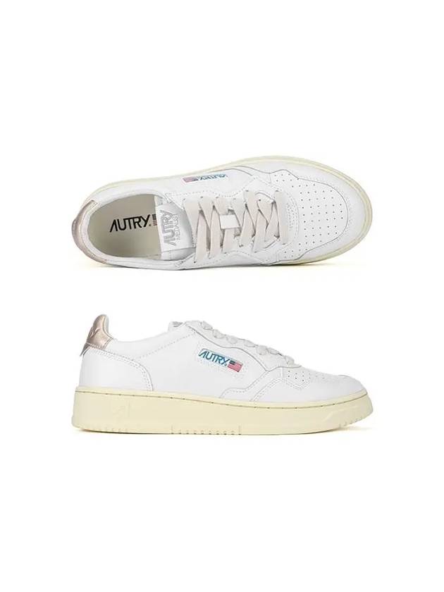 Medalist Low Top Sneakers Beige White - AUTRY - BALAAN 2