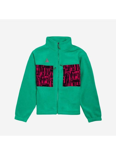 ACG Microfleece Bomber Jacket Lucid Green - NIKE - BALAAN 1