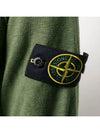 Men's Wappen Patch Round Neck Knit Top Green - STONE ISLAND - BALAAN 5